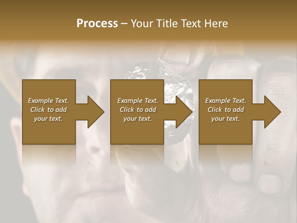 Extracted Dirt Protection PowerPoint Template