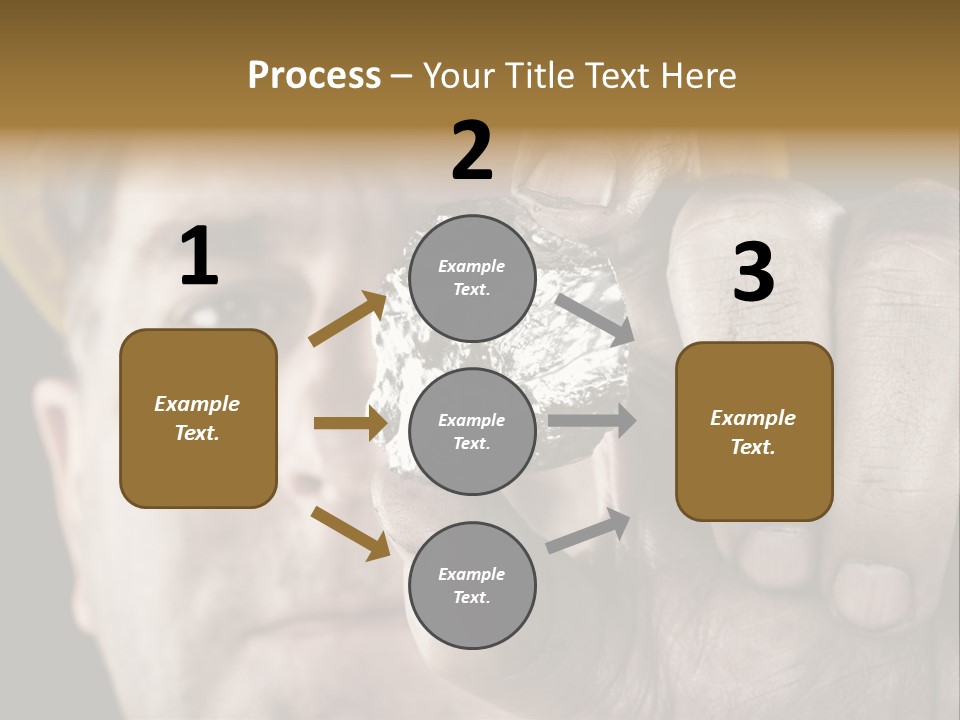 Extracted Dirt Protection PowerPoint Template