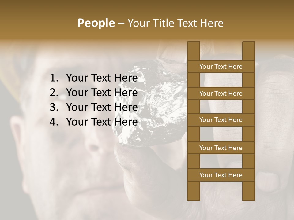 Extracted Dirt Protection PowerPoint Template