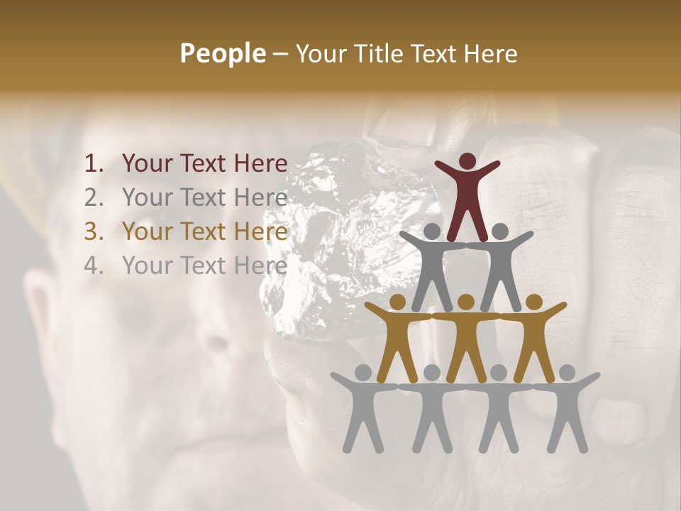 Extracted Dirt Protection PowerPoint Template