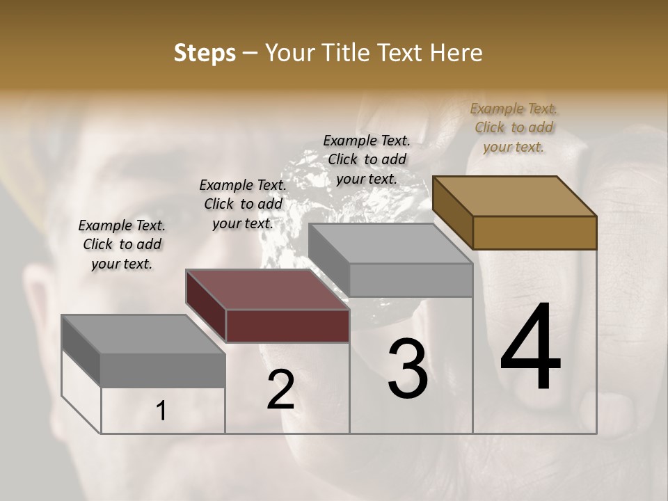 Extracted Dirt Protection PowerPoint Template