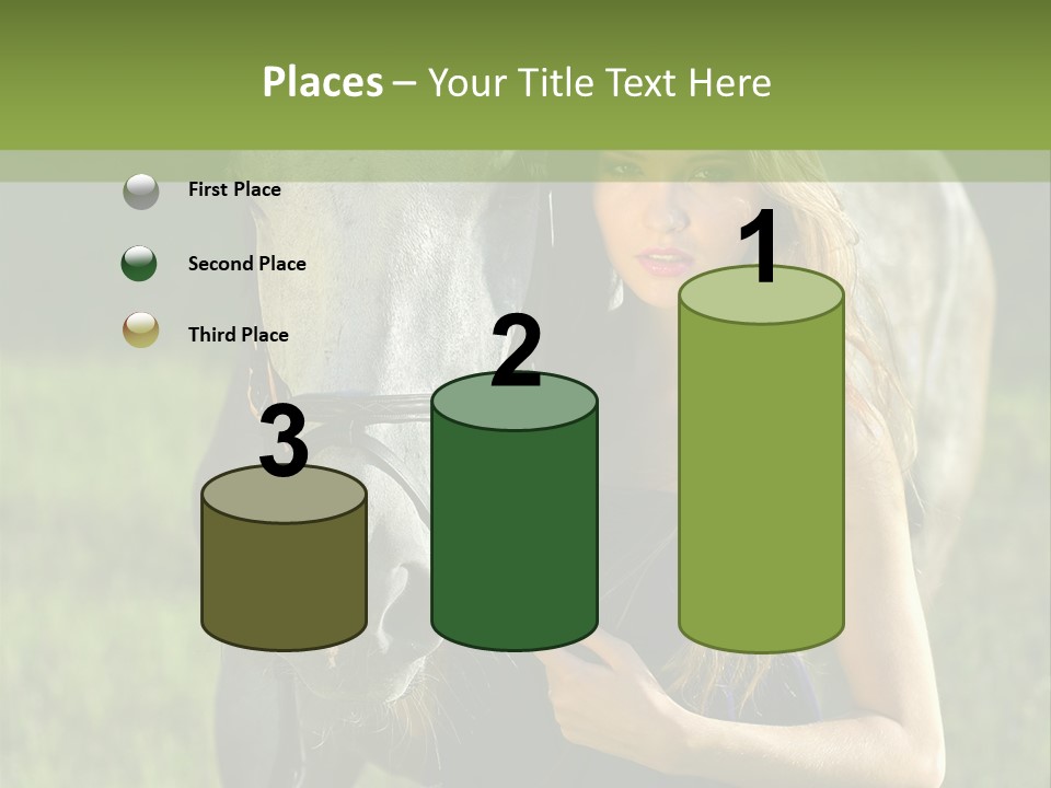 To Go Stud Girl PowerPoint Template