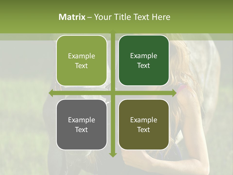 To Go Stud Girl PowerPoint Template