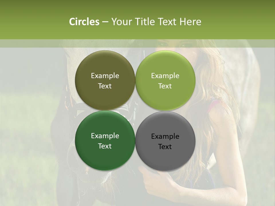 To Go Stud Girl PowerPoint Template