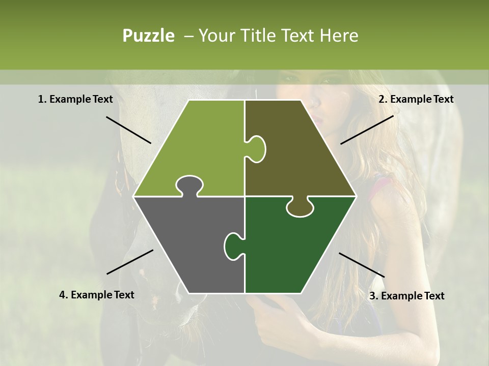 To Go Stud Girl PowerPoint Template