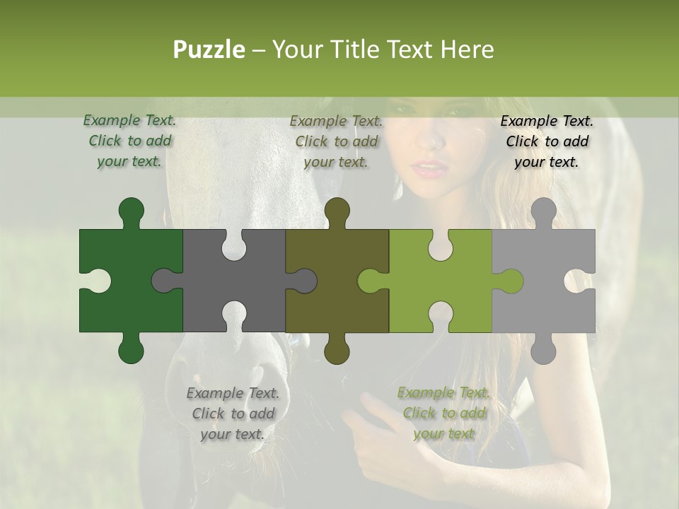 To Go Stud Girl PowerPoint Template