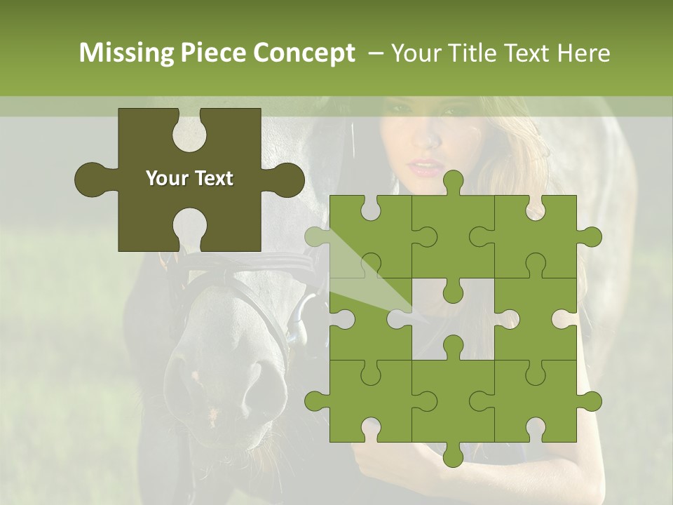 To Go Stud Girl PowerPoint Template