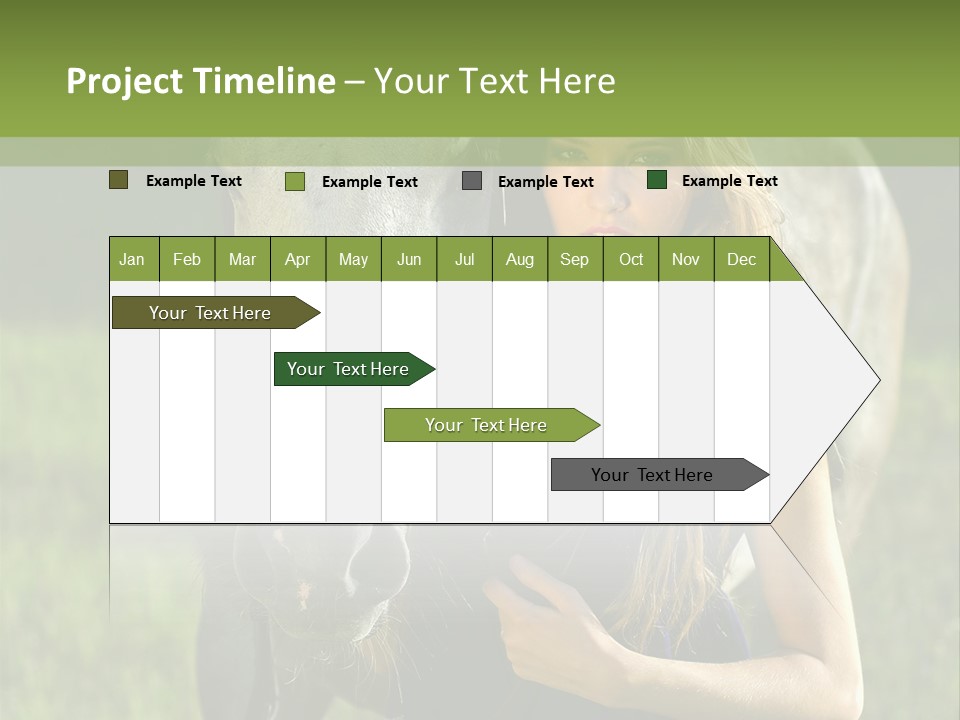 To Go Stud Girl PowerPoint Template