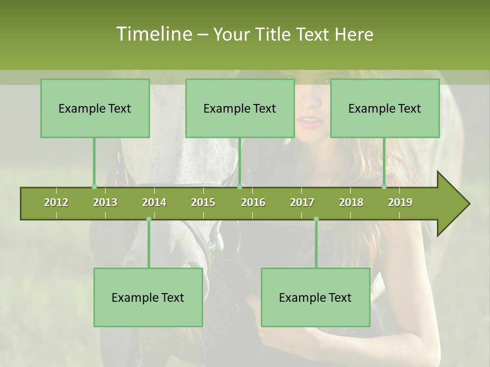 To Go Stud Girl PowerPoint Template