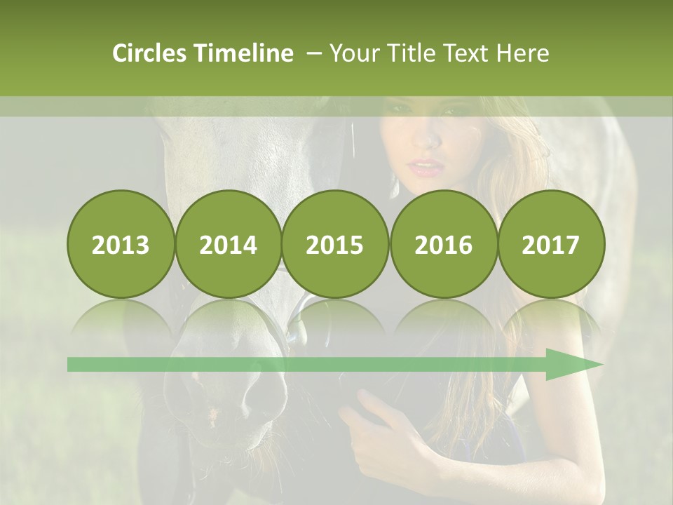 To Go Stud Girl PowerPoint Template