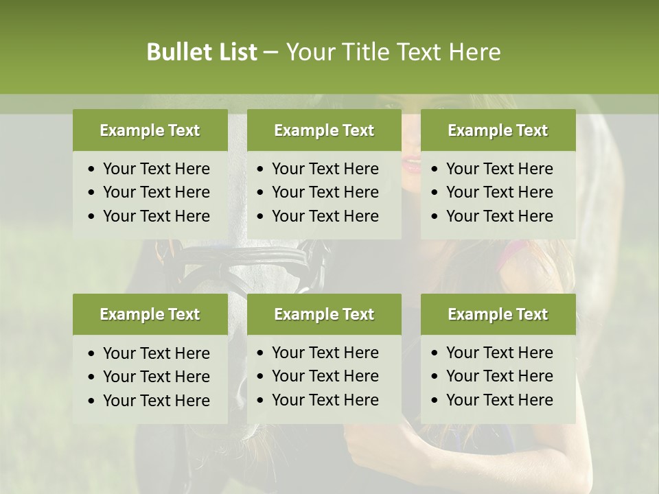 To Go Stud Girl PowerPoint Template