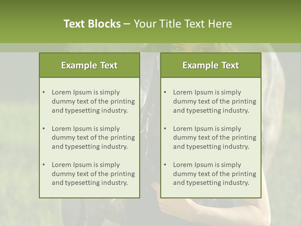 To Go Stud Girl PowerPoint Template