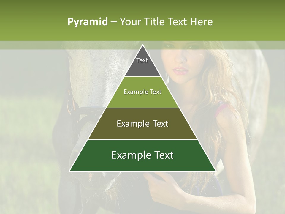 To Go Stud Girl PowerPoint Template