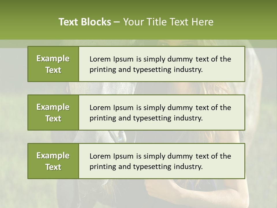 To Go Stud Girl PowerPoint Template