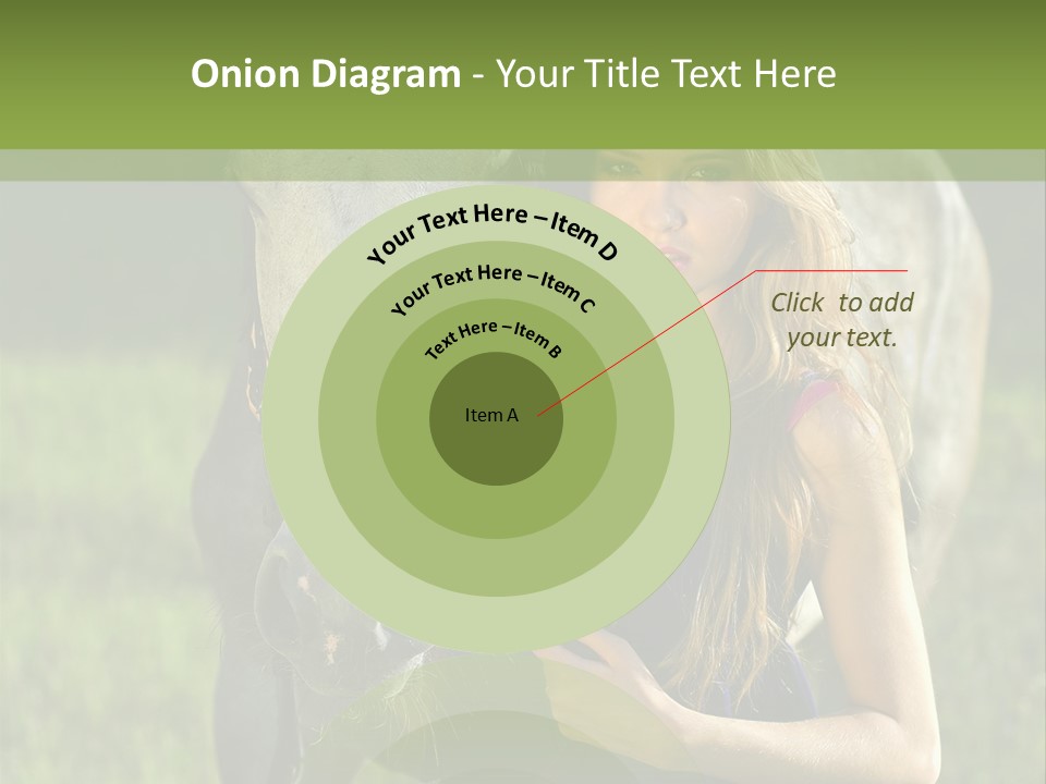 To Go Stud Girl PowerPoint Template