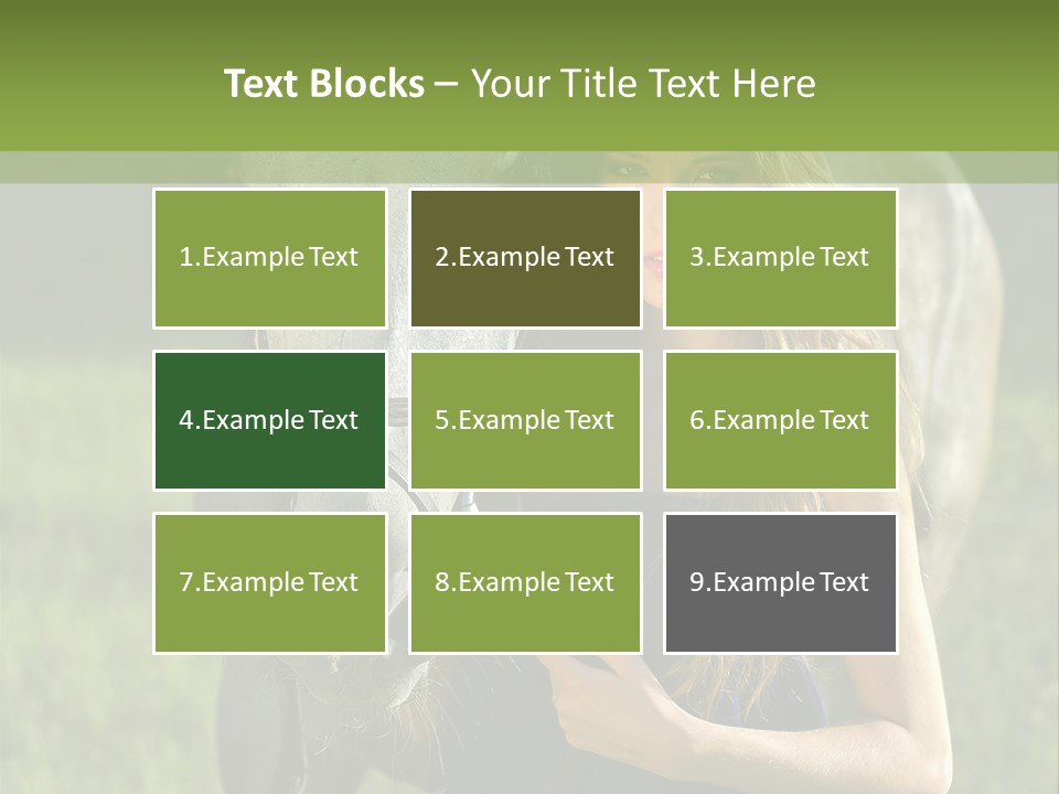 To Go Stud Girl PowerPoint Template