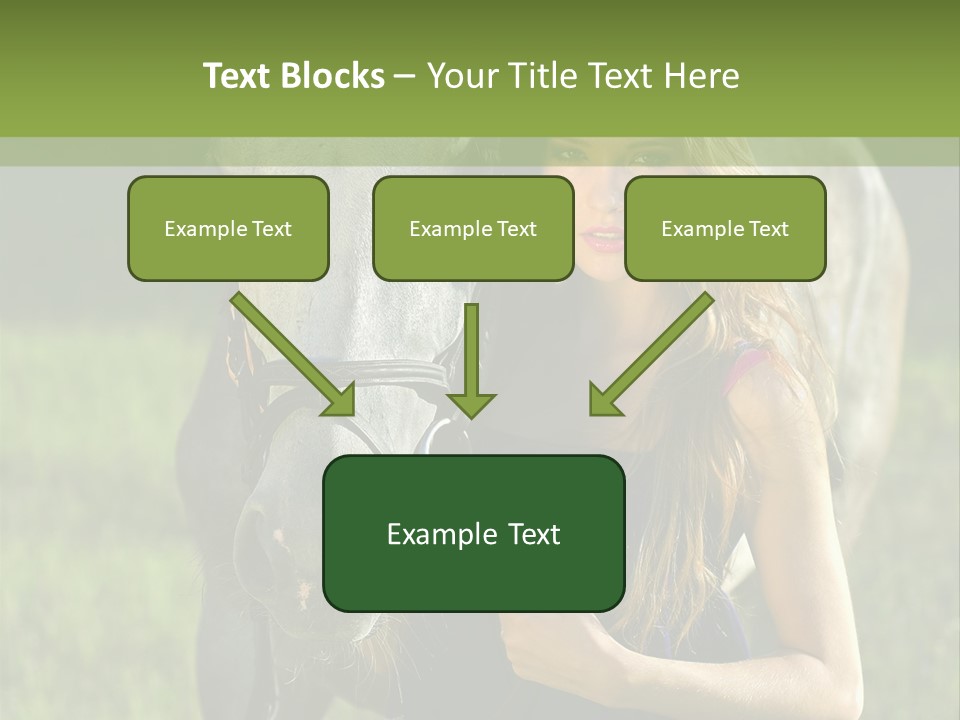 To Go Stud Girl PowerPoint Template