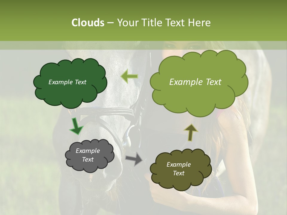 To Go Stud Girl PowerPoint Template