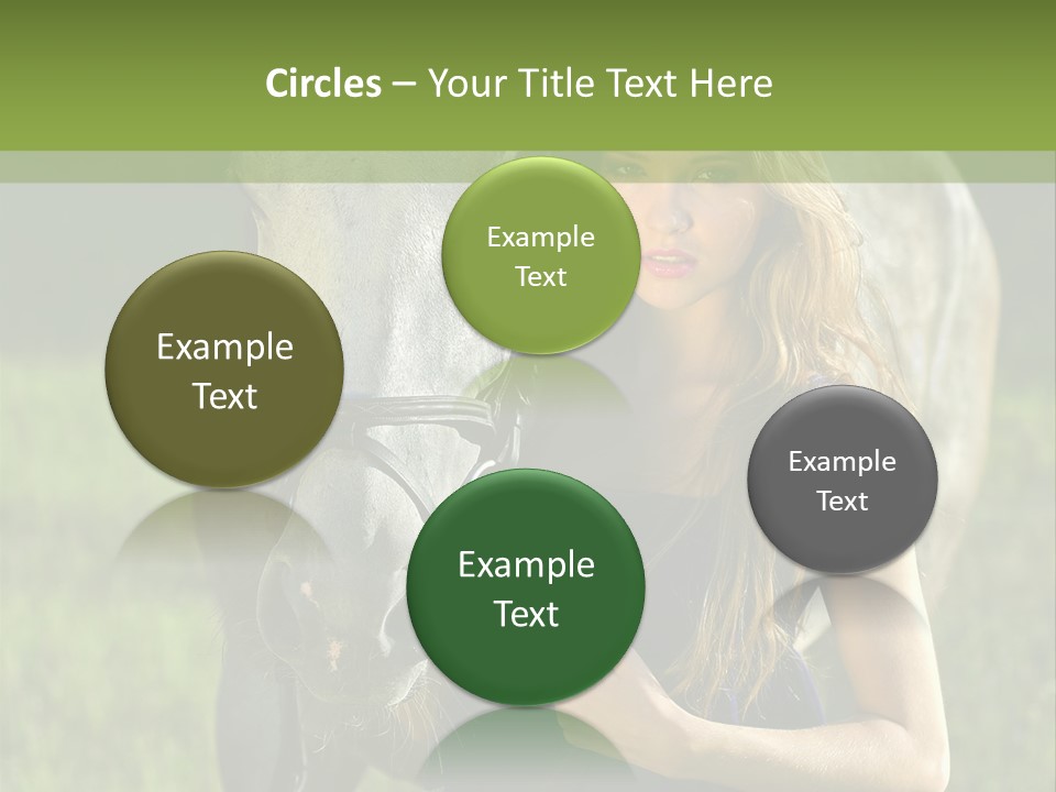 To Go Stud Girl PowerPoint Template