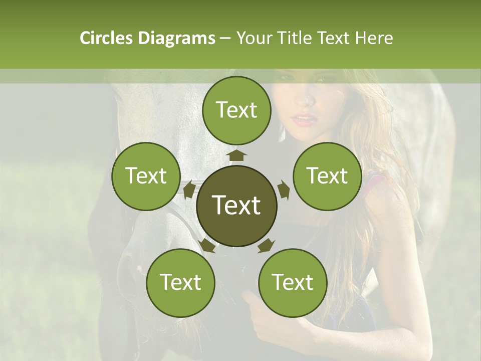 To Go Stud Girl PowerPoint Template