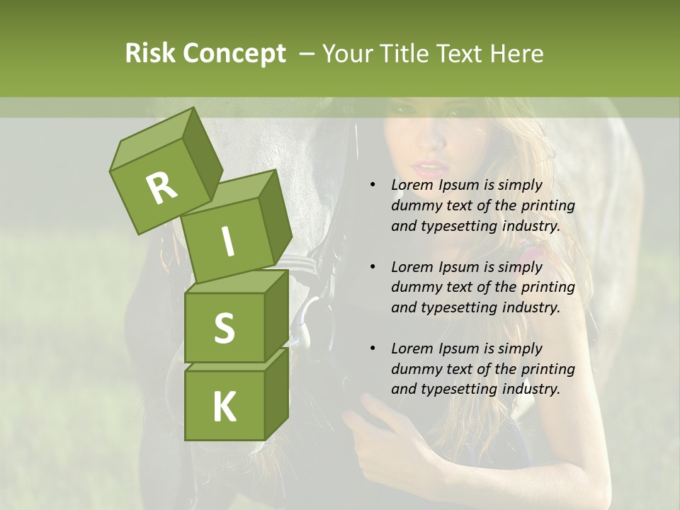 To Go Stud Girl PowerPoint Template