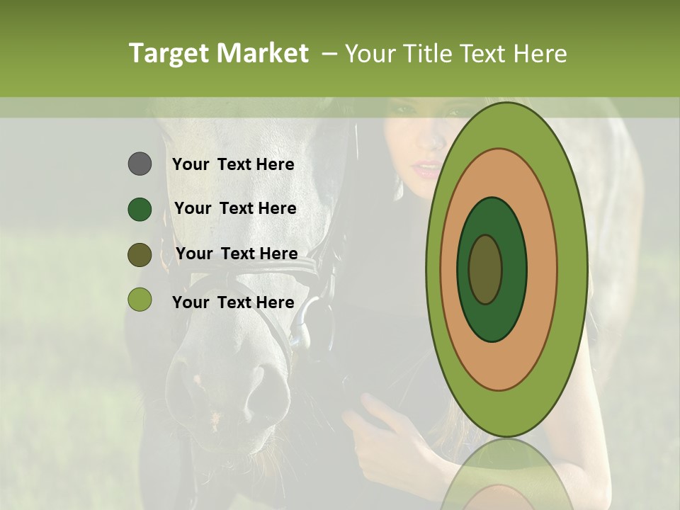 To Go Stud Girl PowerPoint Template