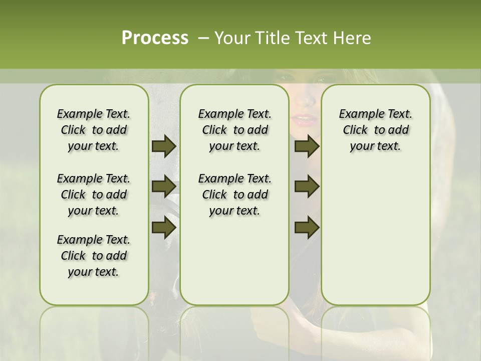 To Go Stud Girl PowerPoint Template