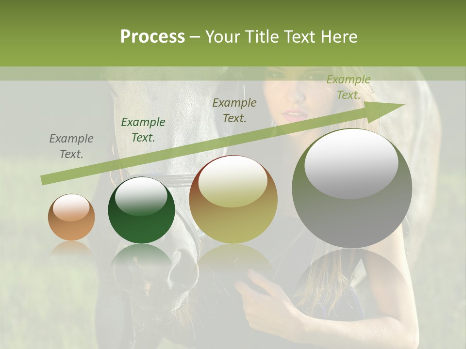 To Go Stud Girl PowerPoint Template