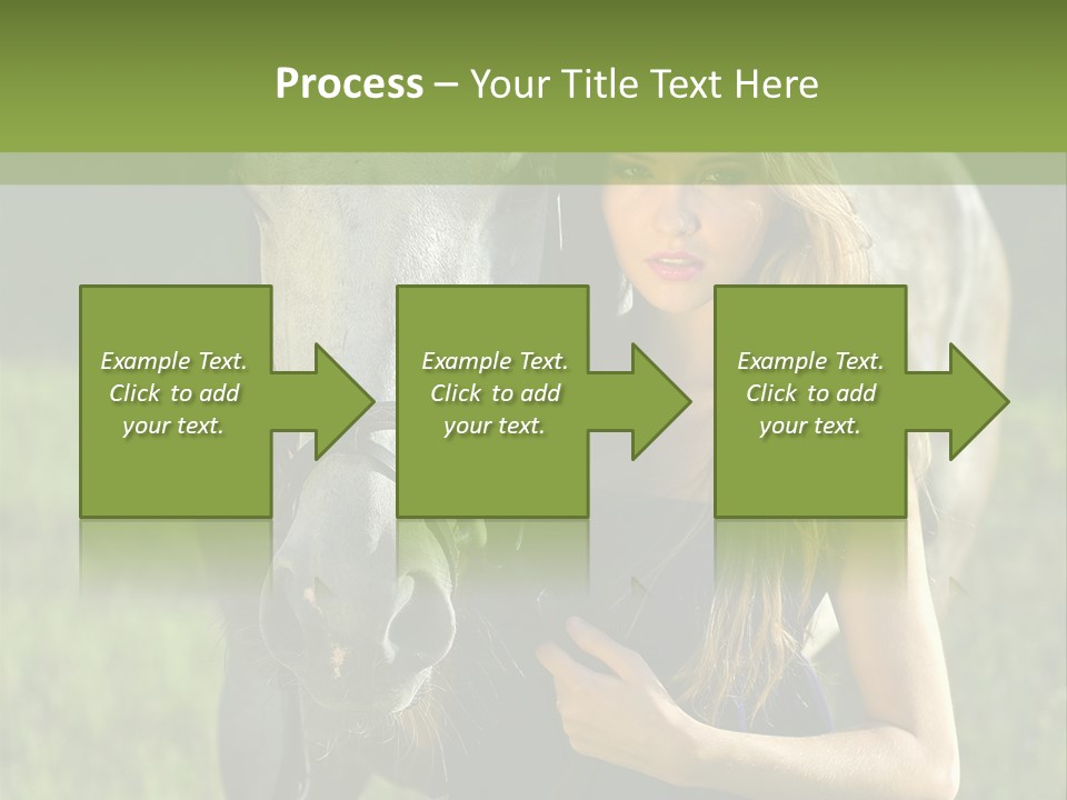 To Go Stud Girl PowerPoint Template