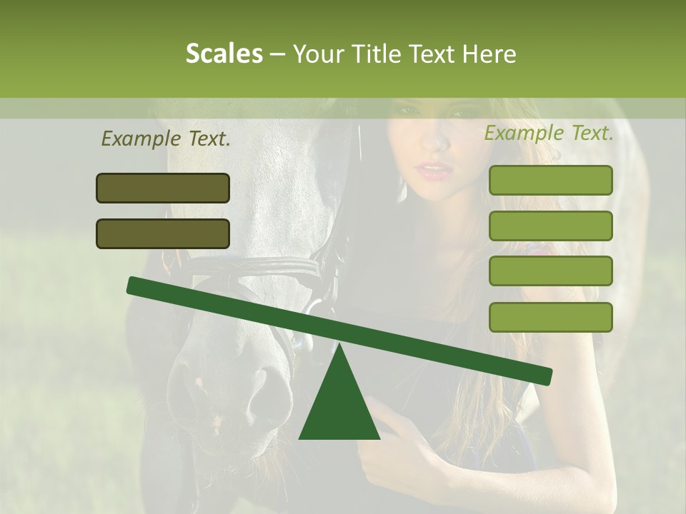 To Go Stud Girl PowerPoint Template