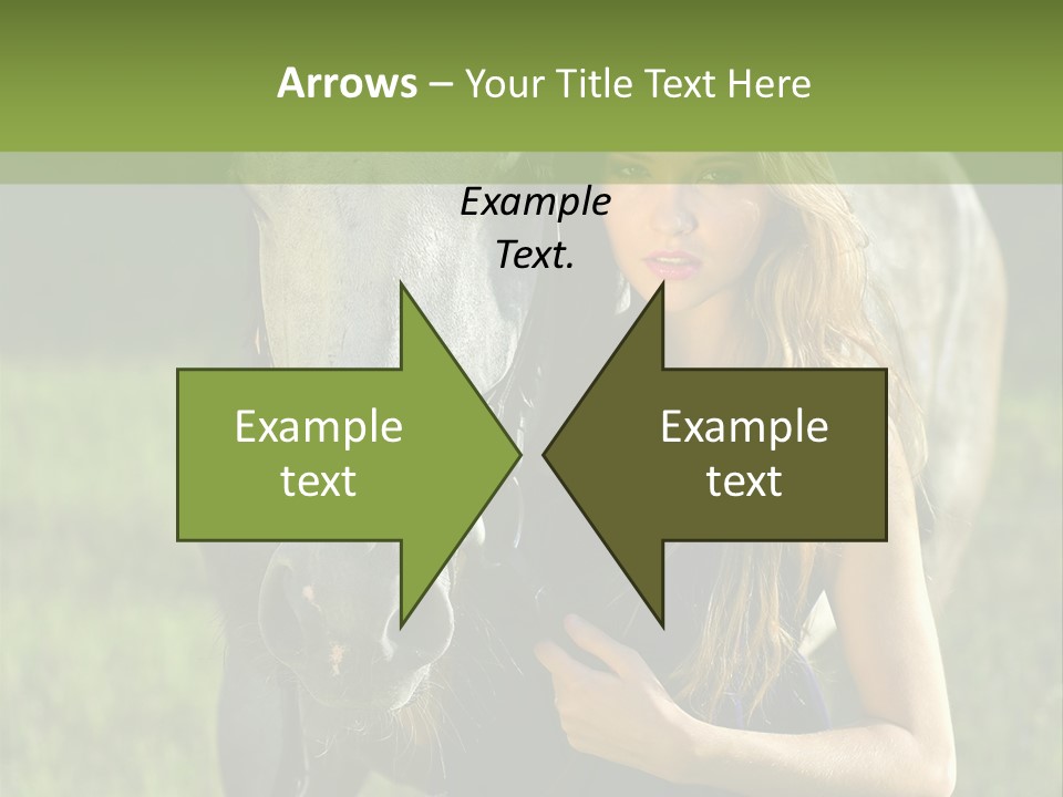 To Go Stud Girl PowerPoint Template