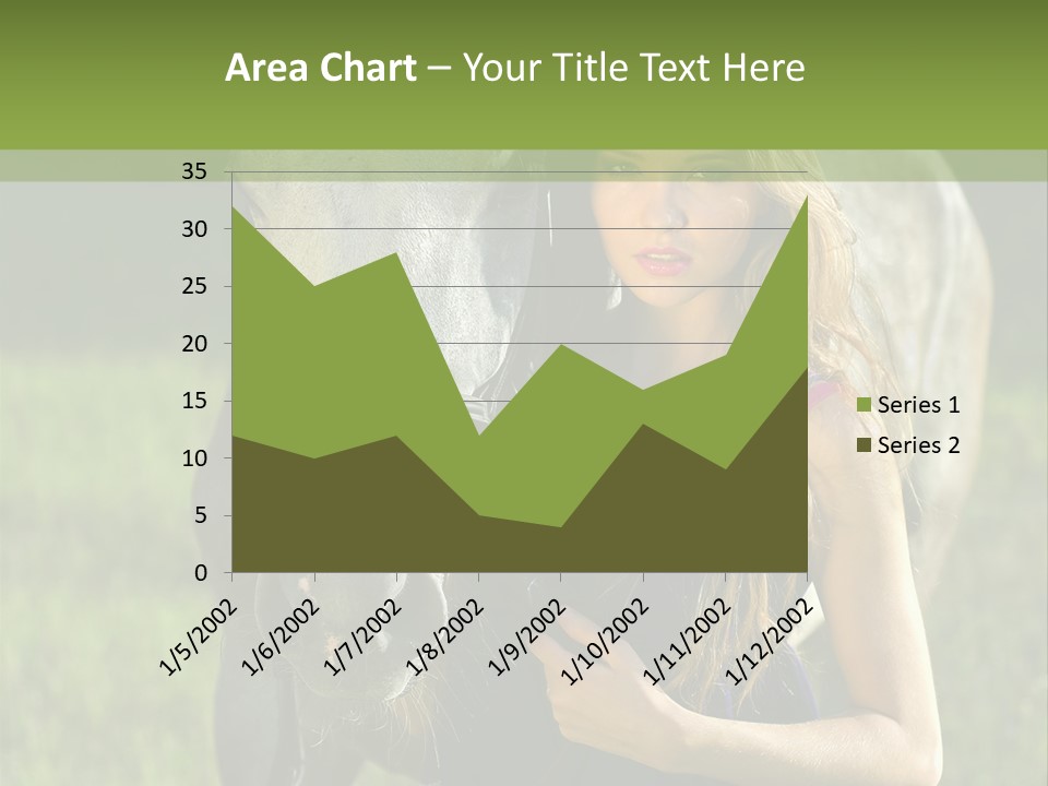 To Go Stud Girl PowerPoint Template