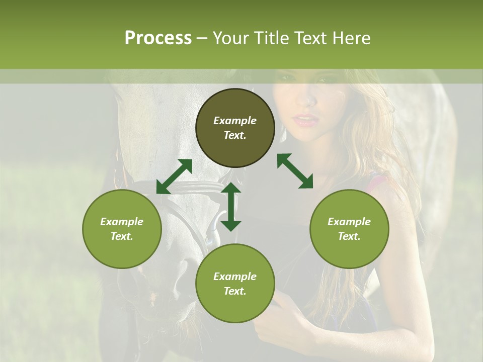 To Go Stud Girl PowerPoint Template