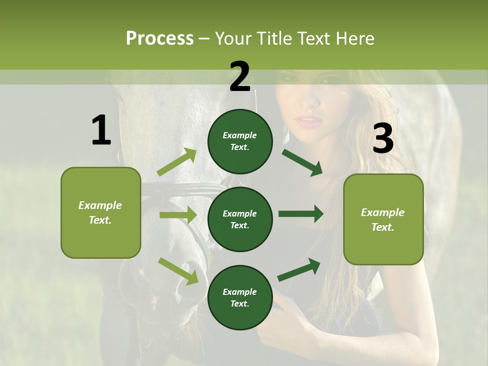 To Go Stud Girl PowerPoint Template