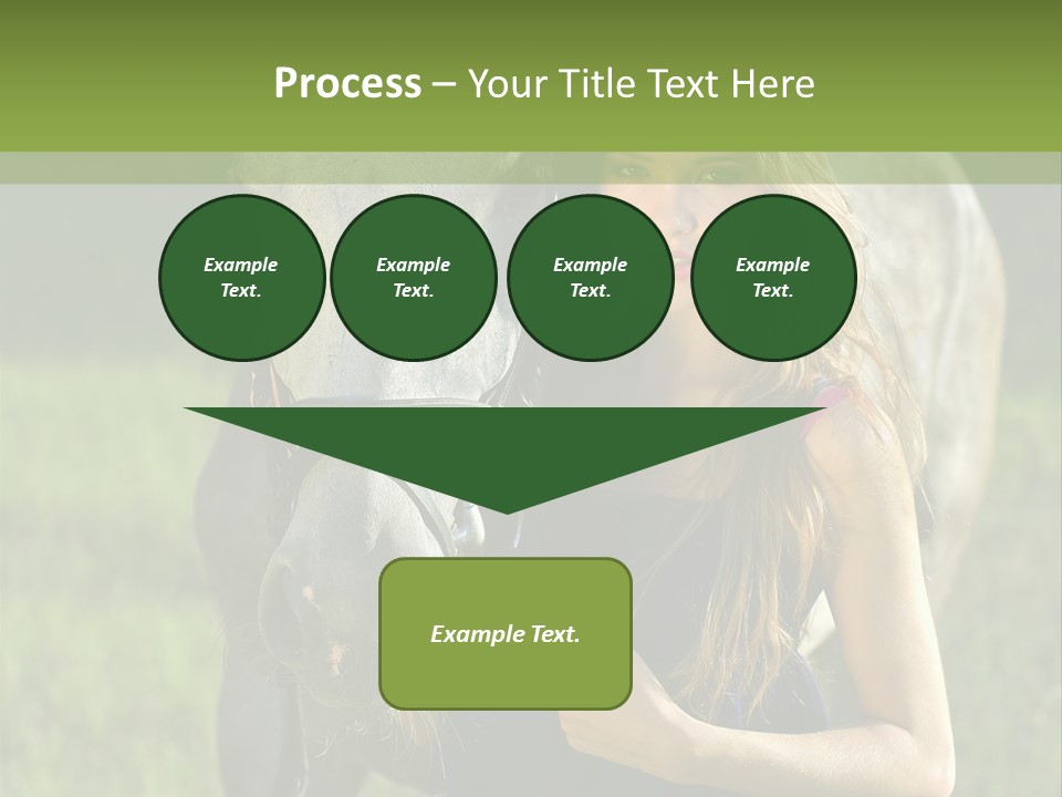 To Go Stud Girl PowerPoint Template