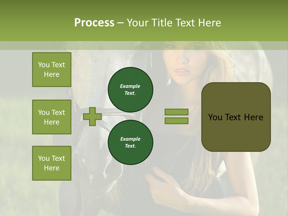 To Go Stud Girl PowerPoint Template
