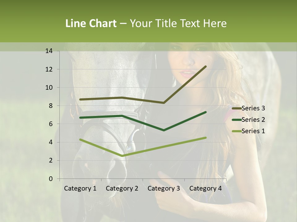 To Go Stud Girl PowerPoint Template