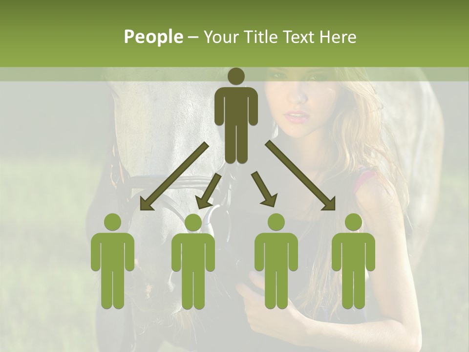 To Go Stud Girl PowerPoint Template