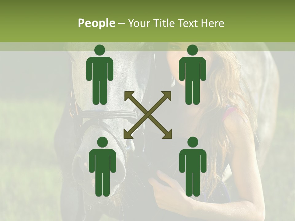 To Go Stud Girl PowerPoint Template