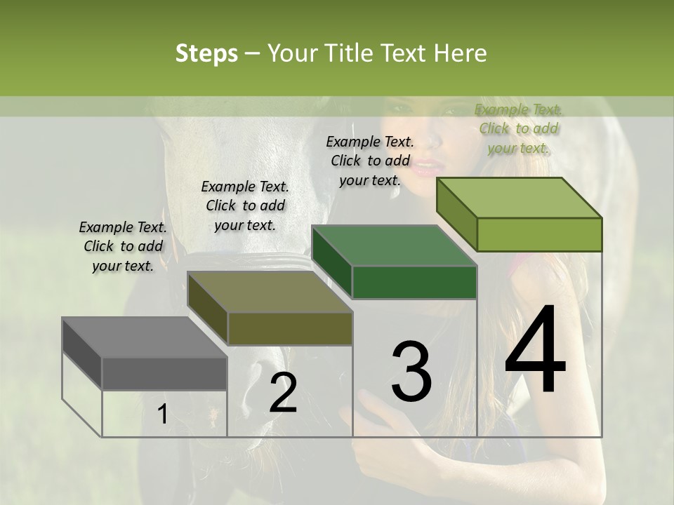 To Go Stud Girl PowerPoint Template