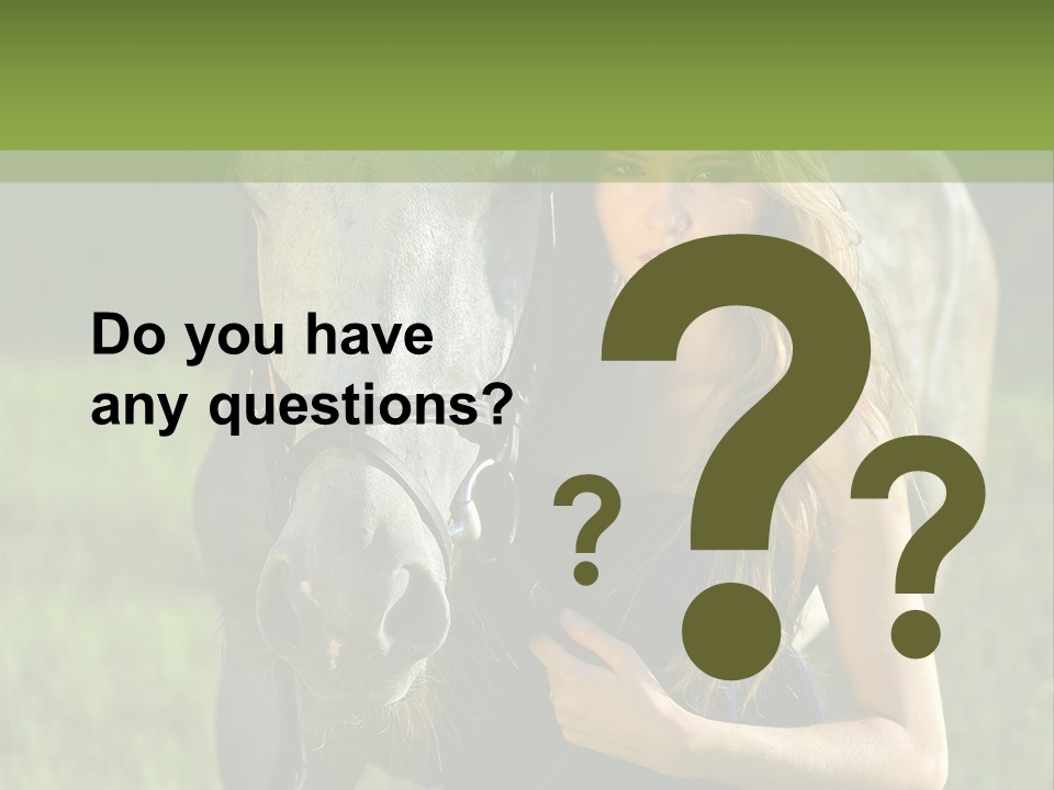 To Go Stud Girl PowerPoint Template