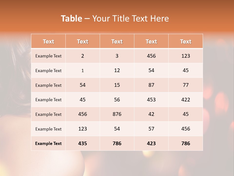 Perfect Makeup Brunette PowerPoint Template