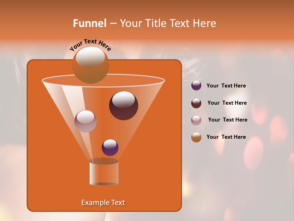 Perfect Makeup Brunette PowerPoint Template