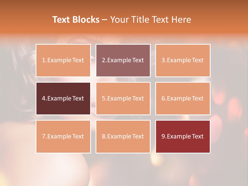 Perfect Makeup Brunette PowerPoint Template