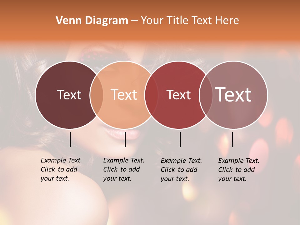 Perfect Makeup Brunette PowerPoint Template