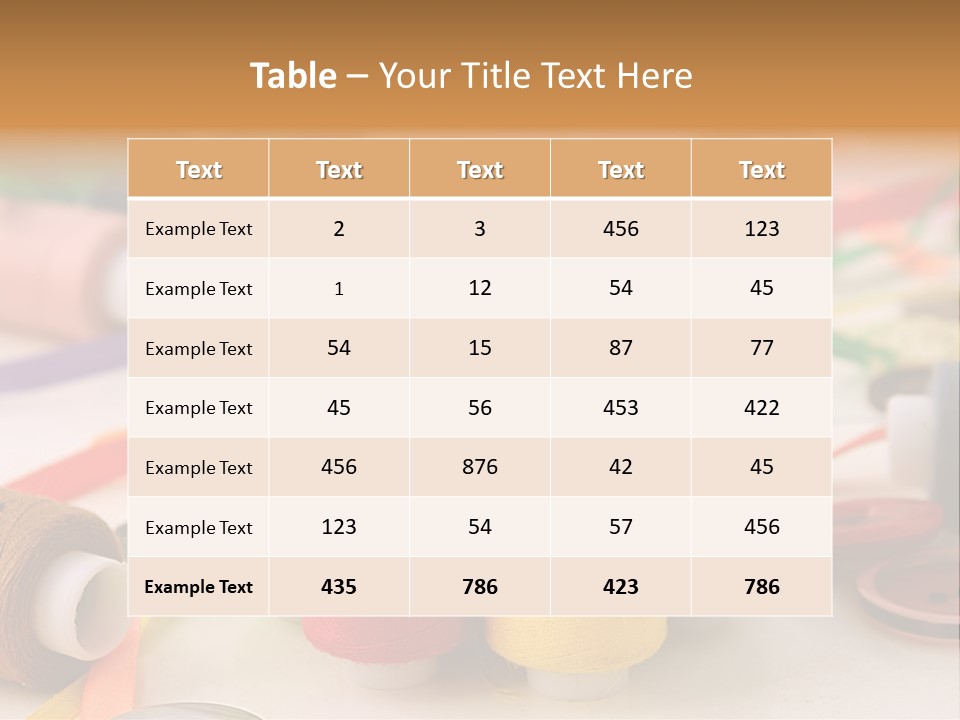 Handcraft Art Ribbon PowerPoint Template