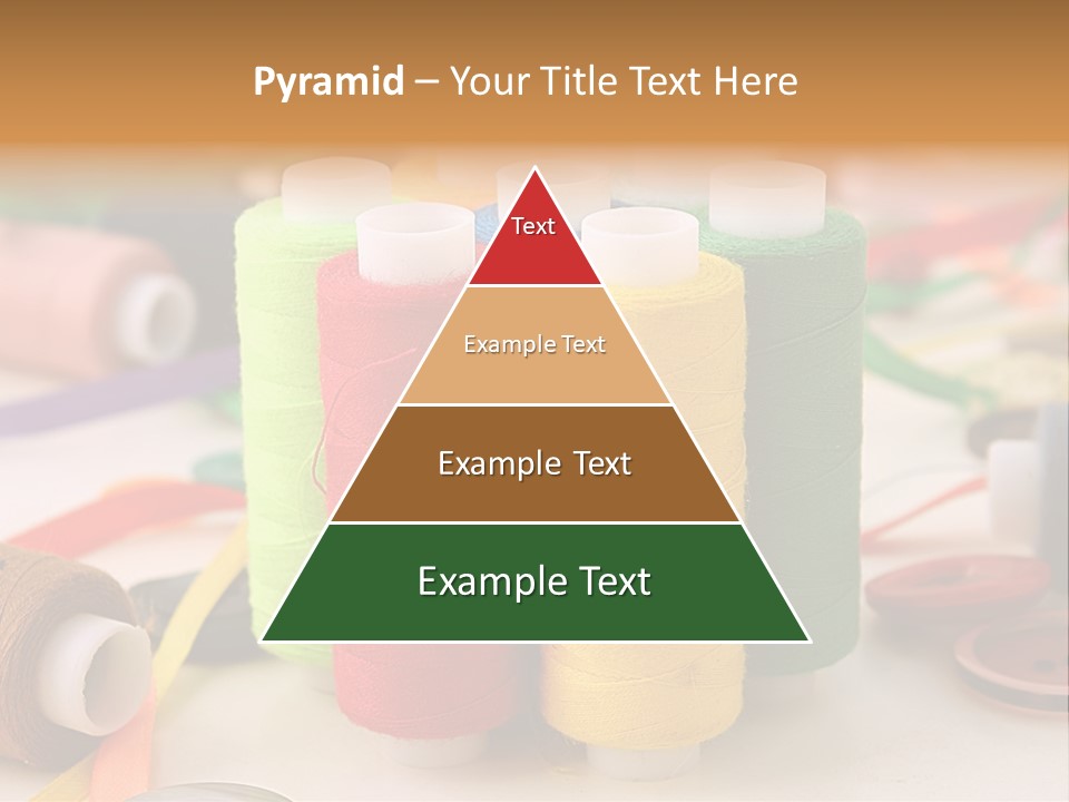 Handcraft Art Ribbon PowerPoint Template