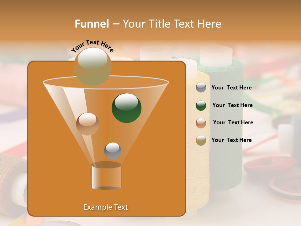 Handcraft Art Ribbon PowerPoint Template