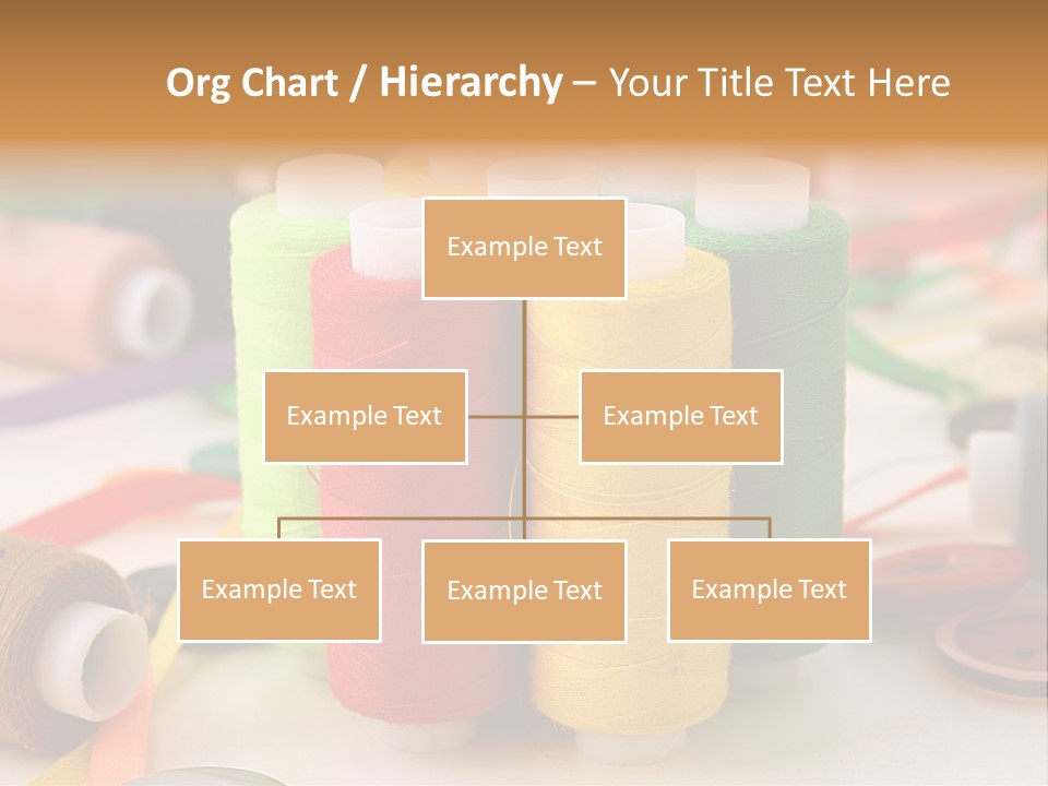 Handcraft Art Ribbon PowerPoint Template