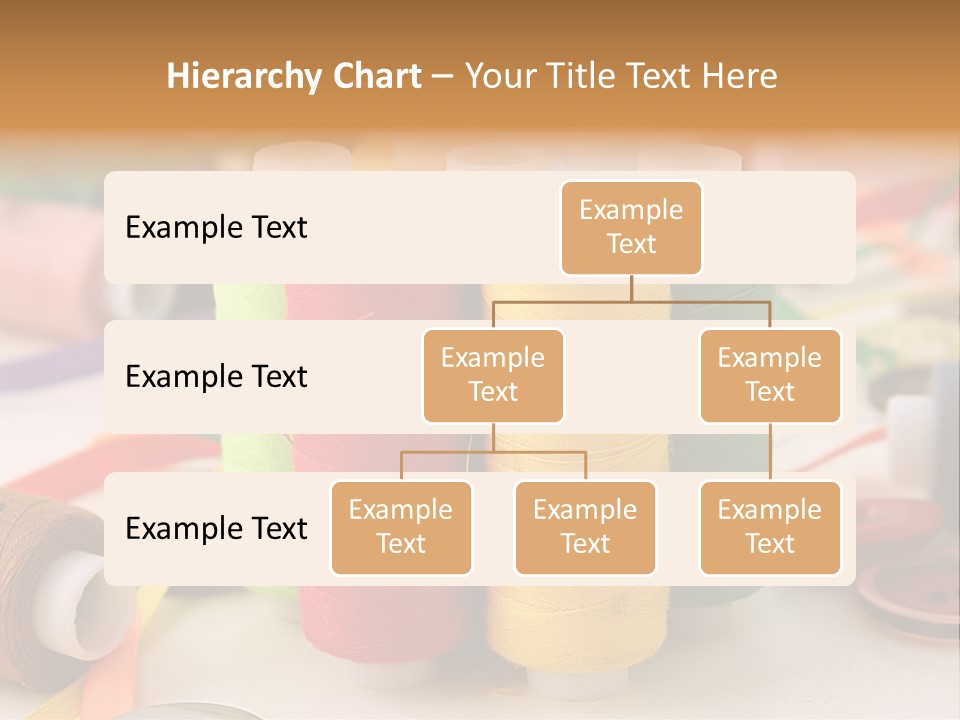 Handcraft Art Ribbon PowerPoint Template